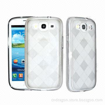 Rhombus matte style TPU case for Galaxy S3